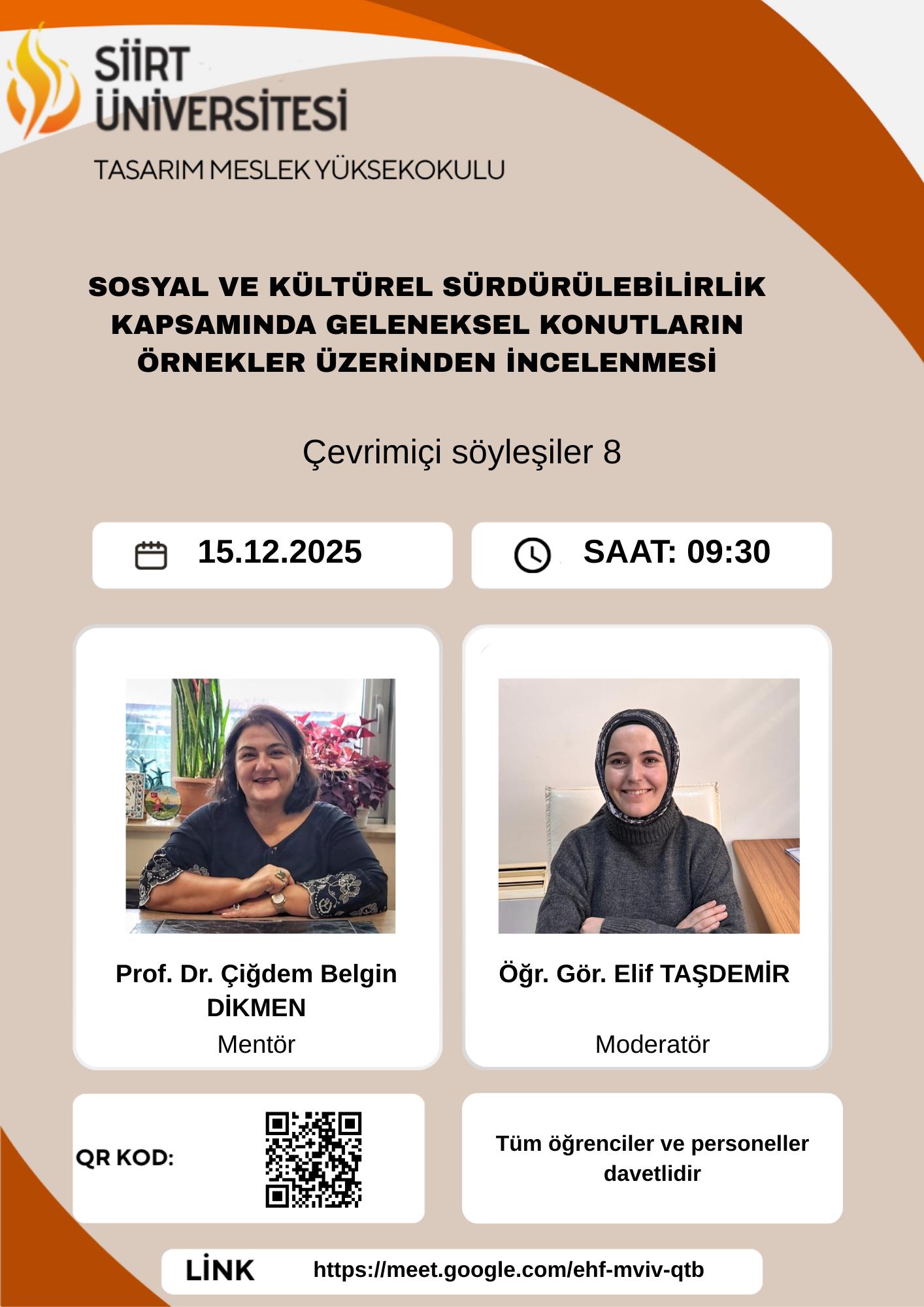 ÇEVRİMİÇİ SÖYLEŞİ-8