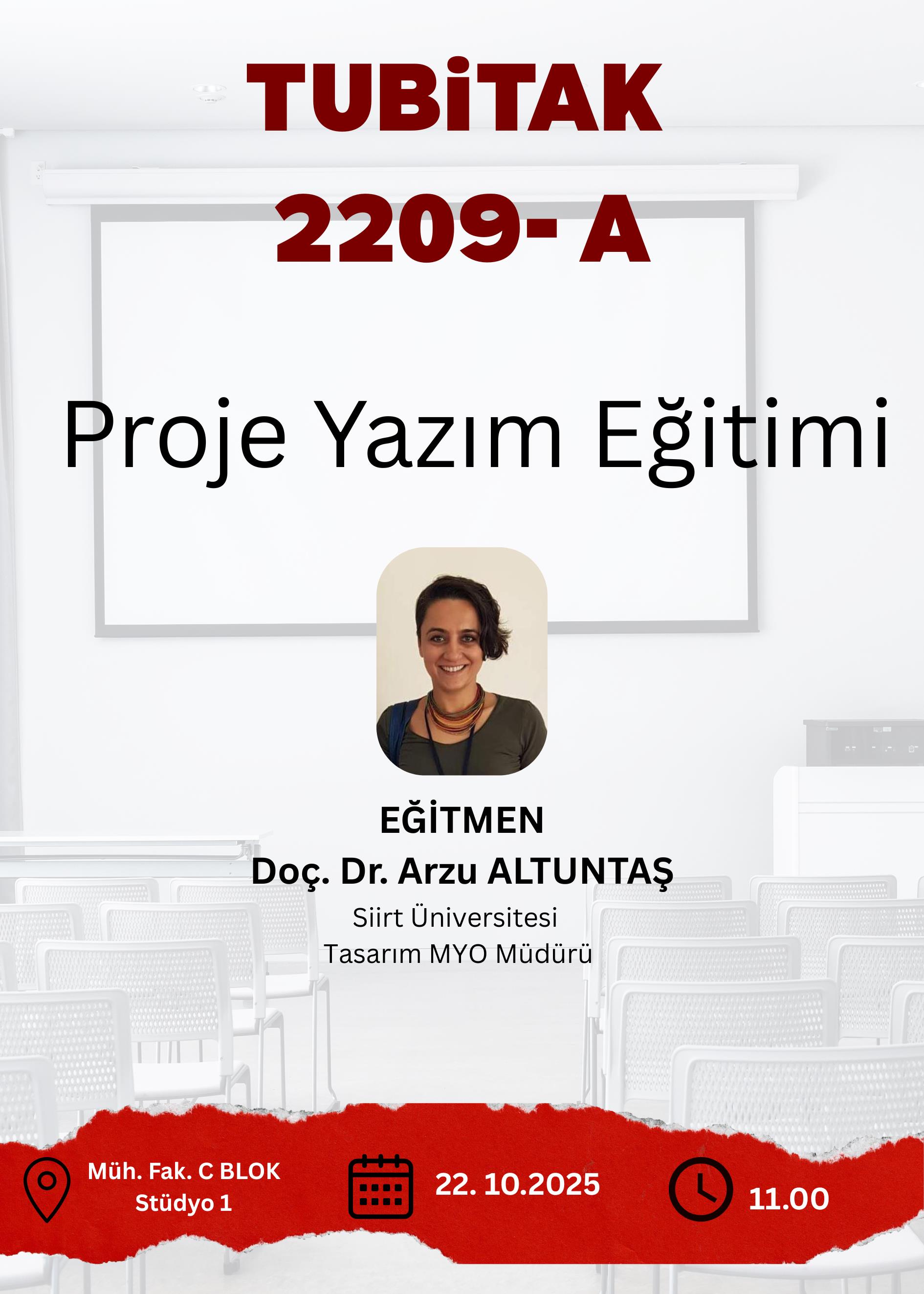 Tasarım Meslek Yükseokulu Tubitak 2209 Proje Yazma Eğitimi